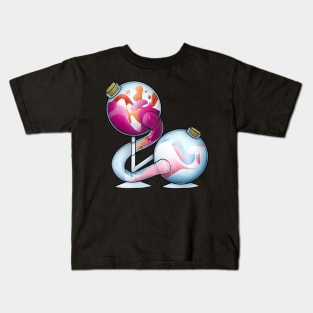 Lesbian And Transgender Pride Potion Kids T-Shirt